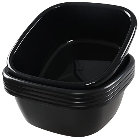Teyyvn 6er Set Spülschüssel Plastik, Plastikwanne