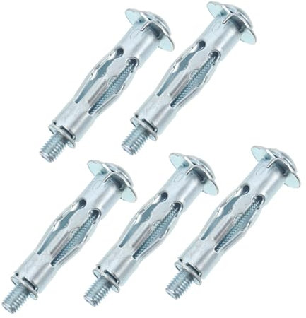 GLEAVI 20 Stk Hohlwandantrieb Heimhardware Gipskarton-befestigungsschraube Brolly Steckbolzen Hohle Türanker Hohlwandfixierer Trockenbau-hohlanker Regenschirm Stahl Stecker