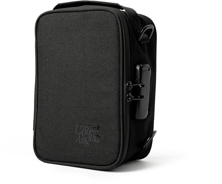 COAST ANGELS Smell Proof Bag with Combination Lock | Smell Proof Container, Lockable Box, Gifting