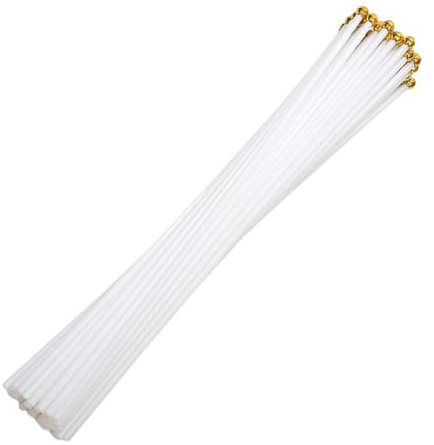 Yardwe 100pcs Handheld Flag Poles for Waving Flags Decorative Flagpoles for Events Parties and Crafts Easy to Use Versatile Design