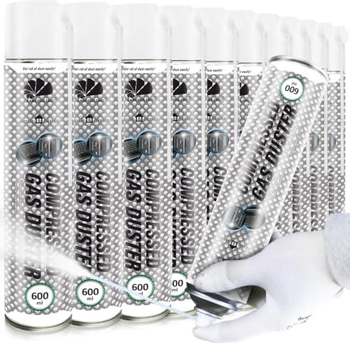 AABCOOLING Home&Office Sprays Nettoyants pour Moteur 10x600ml – Spray de Congélation -50°C, Test Thermostats, Réparation Électronique, Bombe Froid, Dépannage Thermique, K5