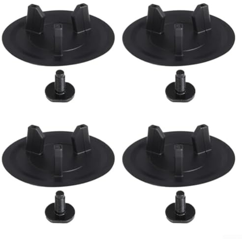 Lot de 4 joints de rechange en caoutchouc pour évier avec vis, joints en caoutchouc étanches pour siphons ATLANT et double évier