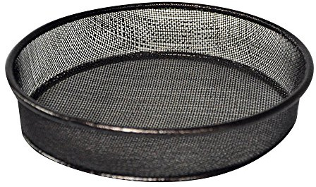 King Fisher BFMESH Metal Mesh Bird Feeding Dish - Silver
