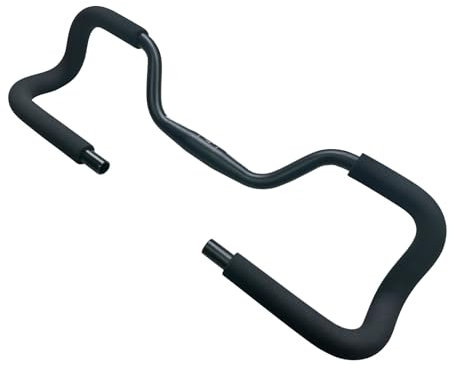 UPANBIKE Fahrrad 31,8 mm Schmetterling Lenker 620 mm Fahrrad Rest Bar Riser Bar mit Schwammabdeckung für MTB, Rennrad