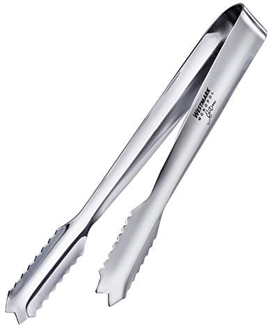 Westmark Eiszange/Zucker-/Servierzange, Monopol Edition, Länge: 18 cm, Rostfreier Edelstahl, Arctica, Silber, 62763360