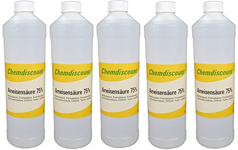 5Liter (5x1Liter) Ameisensäure 75%, techn.