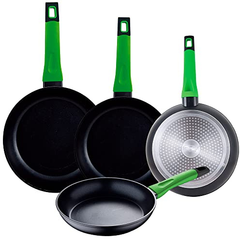 Set 4 Sartenes antiadherentes San Ignacio en aluminio forjado, PK5268