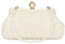 BAIGIO Perlen Damen Clutch Beige Abendtasche Brauttasche Elegant Handtasche Luxury Clutch für Mädcehen Umhängetaschen Klein Tasche für Hochzeit Geburtstag Afterparty Soft