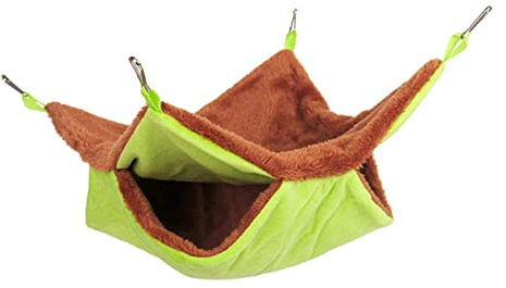 BESPORTBLE Guinea Pig Bed Rodent Bed Pet Supplies Squirrel Sleeping Hammock for Sugar Glider