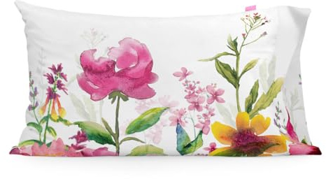 HappyFriday Cassia - Federa per cuscino multicolore, 50 x 75 cm (2 pezzi)