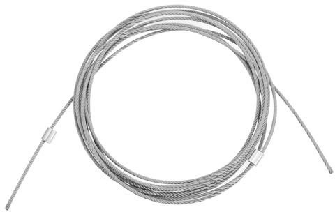 ARTIBETTER Accessoire De Porte De Garage Fil De Garage Câble En Acier Robuste Remplacement Fil De Porte De Garage Fil D'acier Pour Porte De Garage