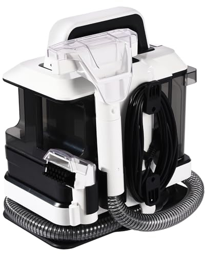 Fleckenreiniger 450W, Waschsauger Teppichreiniger, Sofareiniger Reinigungsmaschine, Max. Ansaugkraft 11KPA, für Teppich, Sofa, Vorleger, Polster, Treppen