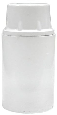 Zarivy Douille lisse blanche 2A E-14 - Idéal pour l'éclairage domestique et la décoration intérieure.