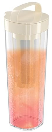 Café De Café Cold Brew - Olla Manual De Cerveza, Infusor Portátil De Té Helado | Botella De Vidrio Compacta Con Filtro Incorporado, Contenedor De Bebidas Reutilizables Para El Hogar, Cafetería, Aparta