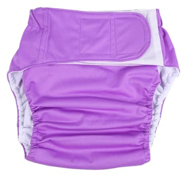 QUXVUIS Wasserdichte wiederverwendbare Windeln, bequeme und praktische Lösung für die Altenpflege, Polyester Klettverschlüsse, fünfhundertfünf