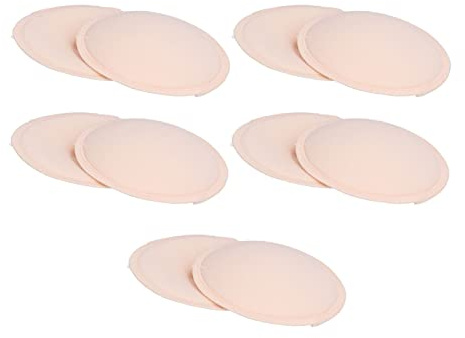 Generic Wiederverwendbare Atmungsaktive Stilleinlagen aus Weicher Baumwolle Zum Stillen Verhindern Auslaufen für Stillende Mütter. 10 Stück Waschbare Wiederverwendbare Stilleinlagen für die