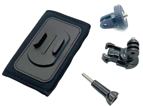 Cinghia di montaggio a sgancio rapido per action camera con base girevole a 360 gradi e adattatore per mani meno riprese cinghia di montaggio della fotocamera