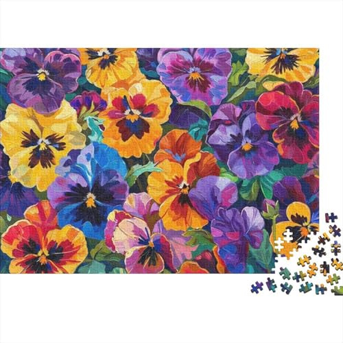 Puzzle de 1000 pièces « Pensées éclatantes » en Carton Robuste, Jeu éducatif, 52 x 38 cm.