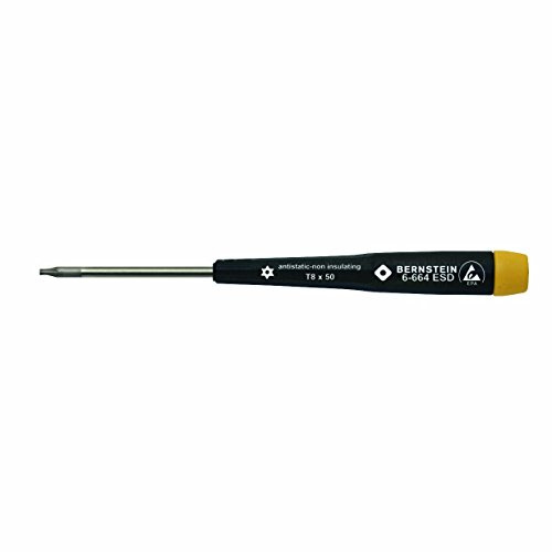 Bernstein Werkzeug Tournevis Torx avec manche antistatique, T 8 avec trou, 6–664 L