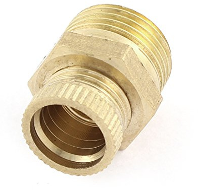 sourcing map Luftverdichter Metall Wasser Ablassventil Anschluss 16mm Außengewinde Messing DE de