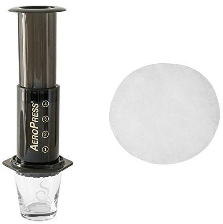 AeroPress Coffee Maker with AeroPress Filter Papers, Pack of 350