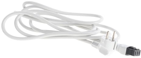 Bosch HEZG0AS00 Zubehör für Backöfen & Dampfgarer, Netzkabel 3m, weiß, Made in Germany