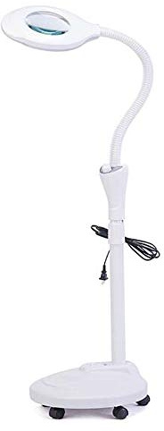 Pixier Lámpara Lupa Led Estética De Aumento 16x Para Belleza De Salón Tatuaje Escritorio Manicura Maquillaje Pedicura Lectura Trabajo Lámpara De Pie Flexible Profesional Lupa C