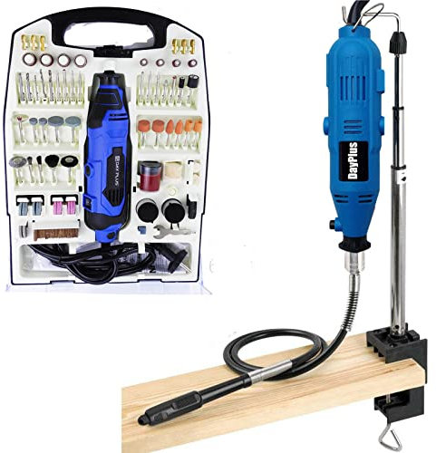 Utensili multifunzione 135 W, 234 accessori, 6 variabili, mandrino a sgancio rapido, 3,2 mm, 10000 – 32000 giri/min, mini smerigliatrice per taglio, levigatura, incisione, lucidatura, affilatura,