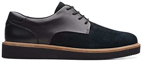 Clarks Zapatos Planos Baille LaceMary Jane para Mujer, Black, 39 EU