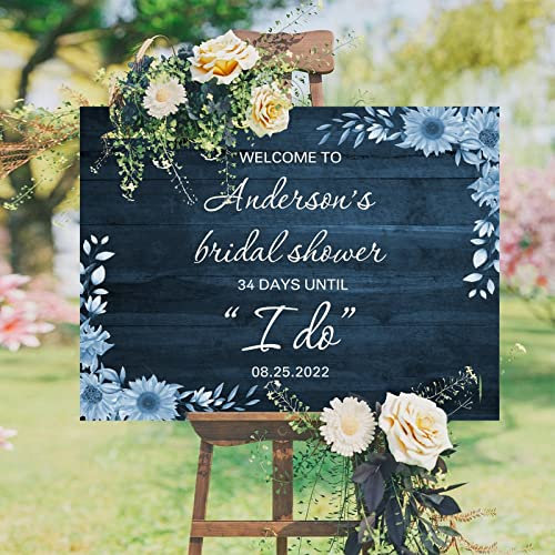 Hochzeitsschild aus Holz, rustikales Holzschild für Hochzeit, Willkommensschild, Vintage, Hochzeit, Party, für Hochzeit, Brautparty, Feier, Dekorationen, 30,5 x 40,6 cm