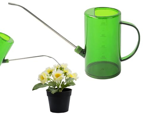 Gießkanne Für Den Innenbereich 2L Gießkanne Zimmerpflanzen Mit Langem Auslauf Bewässerung Topf Kunststoff Blumengießkanne Für Pflanzen Modernes Gießkanne Für Drinnen Und Draußen