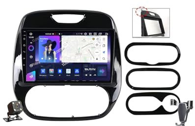 YLOXFW Android 12.0 Autoradio Stereo Navi mit 4G 5G WiFi DSP Carplay für Kaptur 2016-2019 Sat GPS Navigation 9 Zoll MP5 Multimedia Video Player FM BT Receiver,A,M200S
