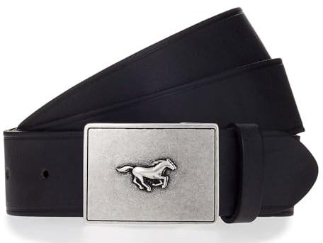 MUSTANG Gürtel Gürtel MG2083L14 MG2083L14 Schwarz, Groesse:95 cm