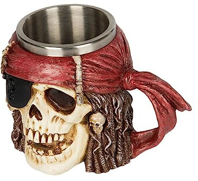 Cabilock Jarra Cerveza Vikinga Taza De Acero Inoxidable Para Leche Resistente 304