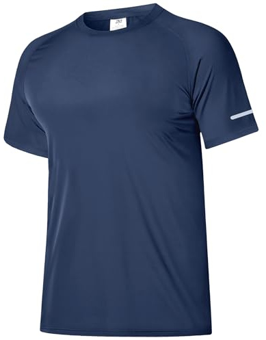 Boyzn 1 eller 3-pack UV-skjorta för herrar, simskjorta UPF 50+ UV-skydd, andningsbart, snabbtorkande funktionsskjorta, herrkortärmad rashguard, badskjorta, vandringsskjorta, surfskjorta, sport