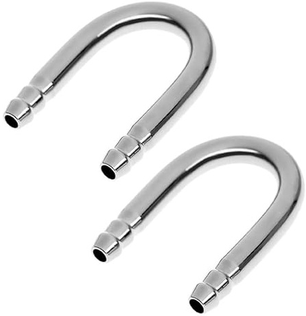 BroLuka - Difusor de CO2 universal en tubo U y piedra de aire de acero inoxidable 304 - atomizador/barra de burbujas para acuario de doble función