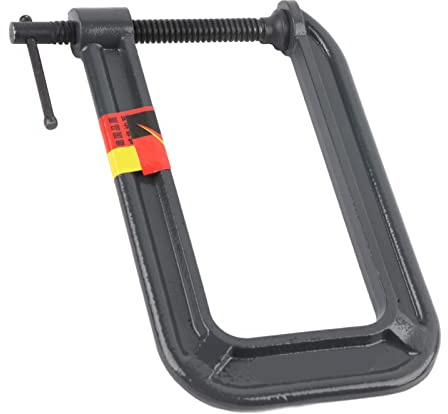 Naroote Morsa a Morsetto in Acciaio Tipo C, Robusto Dispositivo di Serraggio per Lavori di Falegnameria e Falegnameria (Spessore di serraggio 70*profondità 180 mm)
