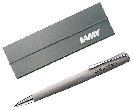 Lamy Kugelschreiber studio brushed Modell 265 (strichmattiert) inkl. Laser-Gravur