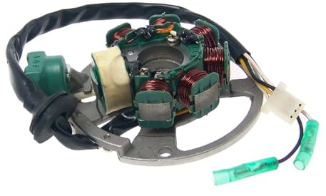 2EXTREME Lichtmaschine Stator Minarelli kompatibel mit MBK Nitro, Ovetto 50 | Stator einzeln für liegenden Minarelli Motor; kompatibel mit MBK Sorriso 50, REX Escape 50; nicht passend bei Ducati Zündung