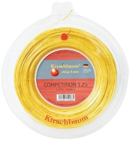 Kirschbaum Reel Competition Tennis String, Yellow