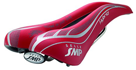 SMP Hybrid Sattel, rot, M