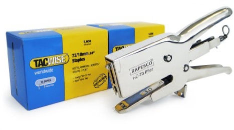 Tacwise 1213 HD-73 Heftzange & 2 Schachteln 5.000 Stück Typ 73/10mm Heftklammern