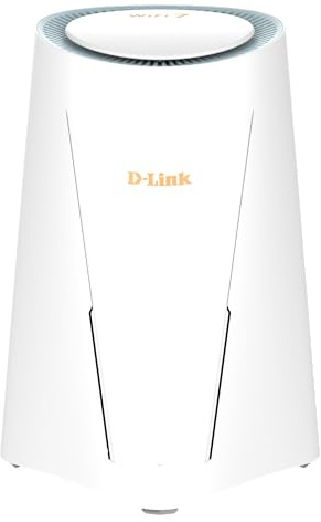 D-Link G572 Routeur 5G NR Wi-FI 7 BE7200 – Ultra-Rapide 7,01 Gbit/s 5G, 7200 Mbit/s Wi-FI 7, Port WAN 2.5G, Basculement Auto-WAN, Support antennes TS-9, Configuration Facile Via l’app Falcon
