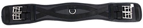 TdeT Gel-sattelgurt dressur - schwarz - 50