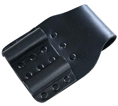 Schwarz Leder Doppel-Maulschlüssel Frosch/Tasche/fach BBI für Gerüstbau Werkzeug Gürtel