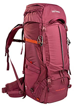 Tatonka Yukon 50+10 Women - Trekkingrucksack mit Frontzugriff für Damen - 60 Liter - bordeaux red