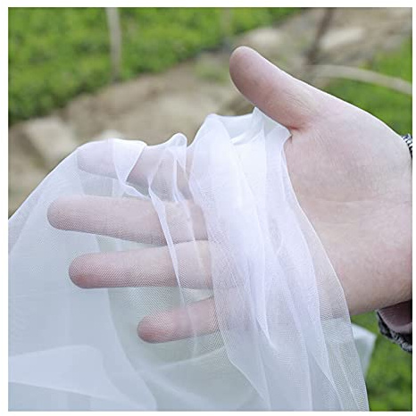 Insektennetz, Gemüsenetz Garten Feinmaschig 0.7mm/0.5mm, Netz für Pflanzen Gemüse Pflanztunnel für Hochbeet und Obstgarten, Vogelnetze Vogelschutznetz Engmaschig (Mesh : 0.5mm, Size : 3m x 30m)