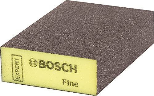 Bosch 1x EXPERT S471 Standard Blocks (for Paint on wood, Softwood, Ø 69 x 97 x 26 mm, Fine, Professional Accessory Hand Sanding)