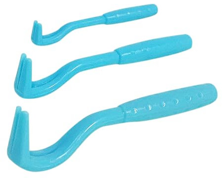 BOJIUSARL Set di 3 Misure per la rimozione delle zecche - Rimozione indolore delle zecche in pochi Secondi per Cani, Gatti, Cavalli e Uomini - Rimozione delle zecche