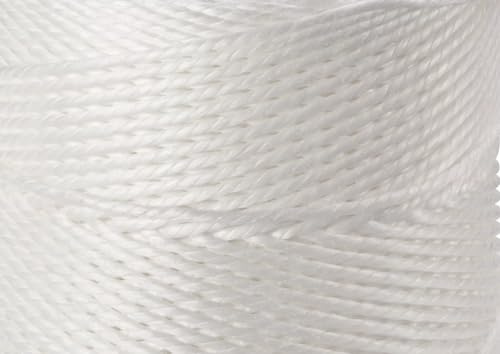 Spago Bianco 2 Kg (2 Capi - 300 Metri) Corda per Agricoltura, Filato in Polipropilene Spago Agricolo stabilizzato UV, Corda da imballo o imballaggi